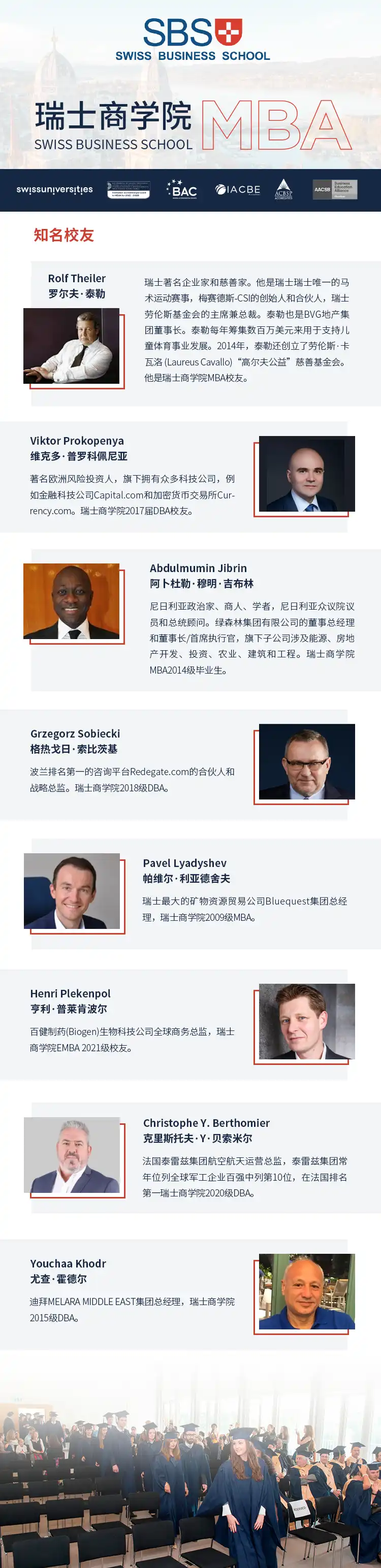瑞士商学院知名校友